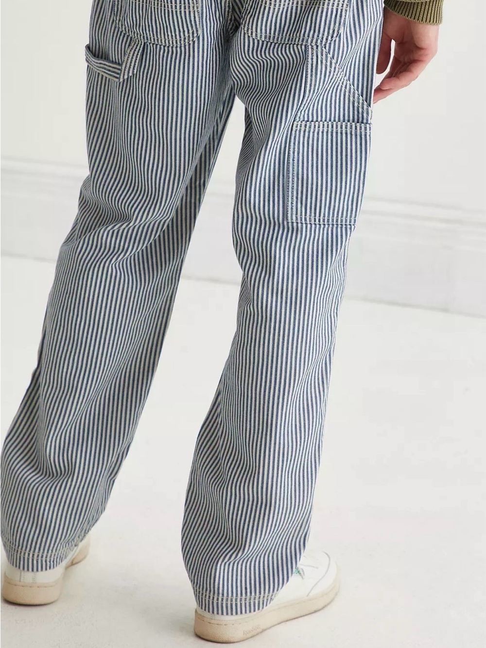 BDG Striped Pull-On Painter Pant from Urban Outfitters. Medium